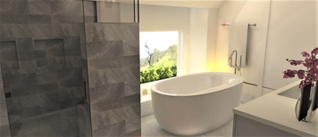 Online design Transitional Bathroom by Shanthi O. thumbnail