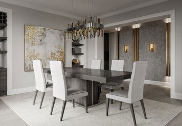 Online design Transitional Combined Living/Dining by Selma A. thumbnail