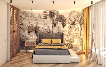 Online design Eclectic Bedroom by Monika K. thumbnail