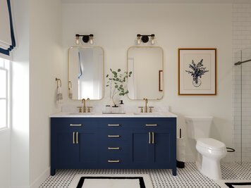 Online design Transitional Bathroom by Casey H. thumbnail