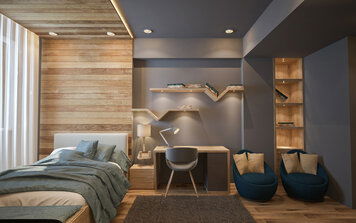 Online design Contemporary Bedroom by Arin S. thumbnail