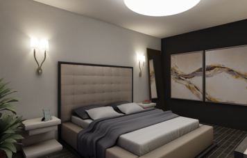 Online design Modern Bedroom by Mary B. thumbnail