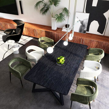 Online design Contemporary Dining Room by Erika F. thumbnail