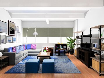 Online design Modern Living Room by Noraina Aina M. thumbnail