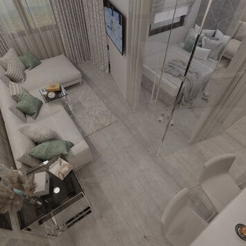 Online design Glamorous Combined Living/Dining by Irena P. thumbnail