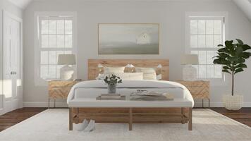 Online design Country/Cottage Bedroom by Katherine C. thumbnail