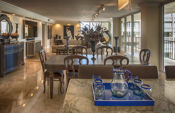 Online design Transitional Combined Living/Dining by Theresa G. thumbnail