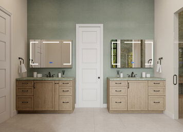 Bathroom Remodel with 2 vanities Bathroom Remodel with 2 vanities