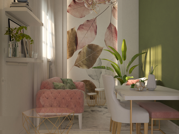 Online design Modern Combined Living/Dining by Ola H. thumbnail