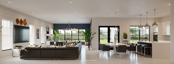 Online design Contemporary Combined Living/Dining by Casey H. thumbnail