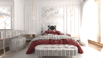 Online design Contemporary Bedroom by Rana S. thumbnail