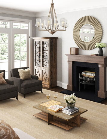 Online design Transitional Living Room by João A. thumbnail