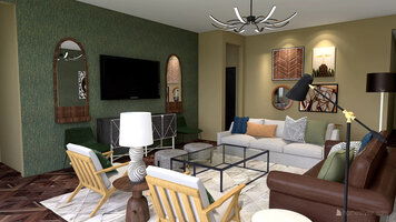Online design Eclectic Living Room by Morgan W. thumbnail
