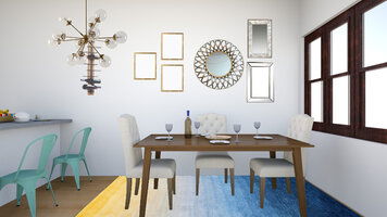 Online design Contemporary Dining Room by Stephanie M. thumbnail