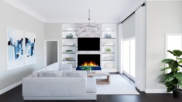 Online design Modern Living Room by MaryBeth C. thumbnail