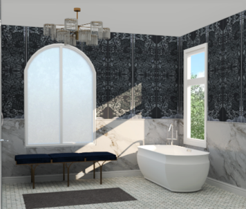 Online design Transitional Bathroom by Betsy M. thumbnail