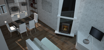 Online design Contemporary Combined Living/Dining by Chiara B. thumbnail