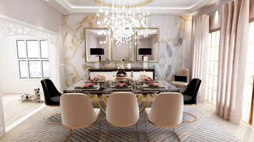 Online design Contemporary Dining Room by Jasmine S. thumbnail