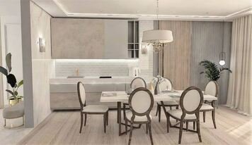Online design Modern Dining Room by Ghania E. thumbnail