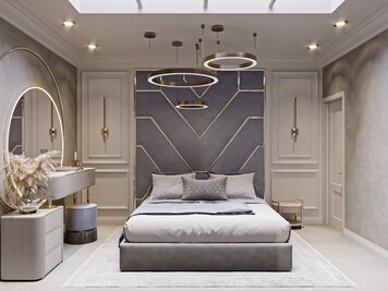 Online design Modern Bedroom by Fereshteh H. thumbnail