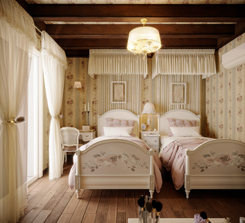 Online design Country/Cottage Bedroom by Omnia A. thumbnail