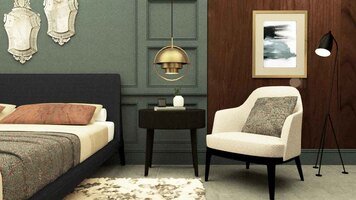 Online design Contemporary Bedroom by Ingy T. thumbnail