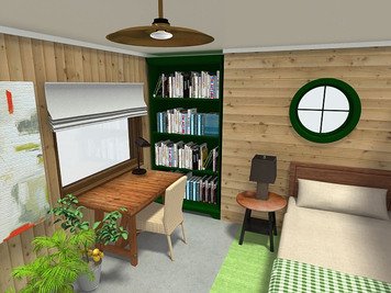 Online design Country/Cottage Bedroom by Marjorie R. thumbnail