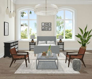Online design Eclectic Bedroom by Liz C. thumbnail
