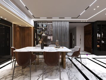 Online design Contemporary Dining Room by Mena H. thumbnail