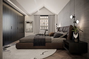 Online design Transitional Bedroom by Basma thumbnail