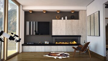 Online design Modern Living Room by Rajna S. thumbnail