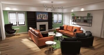 Online design Contemporary Living Room by Christina F. thumbnail