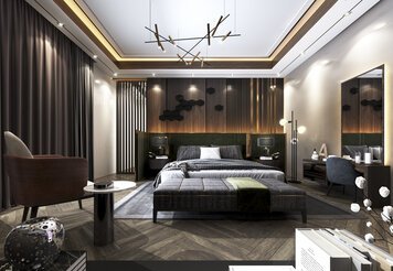 Online design Contemporary Bedroom by Mena H. thumbnail