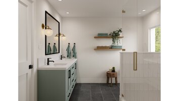 Online design Transitional Bathroom by Selma A. thumbnail