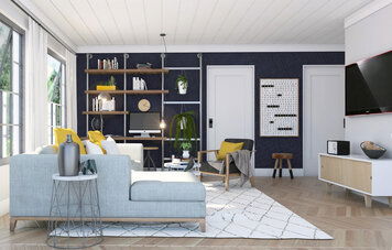 Online design Eclectic Living Room by Francis D. thumbnail