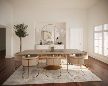 Online design Contemporary Dining Room by Basmah E. thumbnail