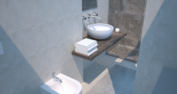 Online design Modern Bathroom by Chiara B. thumbnail