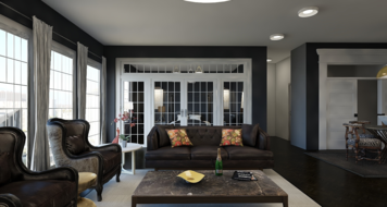 Online design Glamorous Combined Living/Dining by Mary B. thumbnail