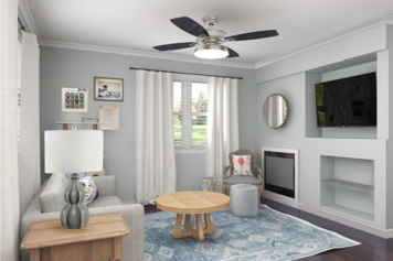 Online design Transitional Living Room by Jennifer A. thumbnail