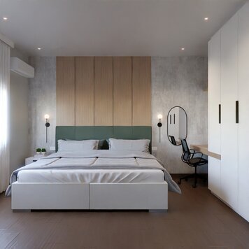 Online design Contemporary Bedroom by Mônica B. thumbnail