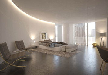 Online design Modern Bedroom by Melissa K. thumbnail