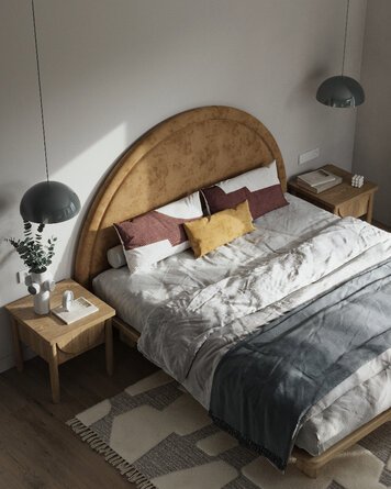 Online design Modern Bedroom by Zan G. thumbnail
