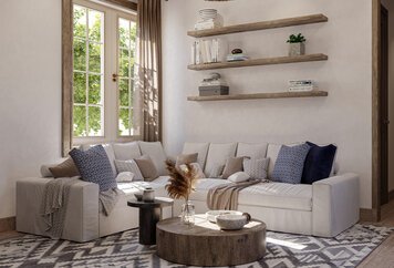Online design Traditional Living Room by Salma thumbnail