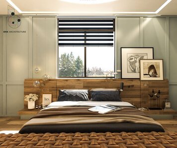 Online design Modern Bedroom by Burçin B. thumbnail