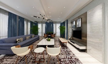 Online design Modern Living Room by Linde P. thumbnail