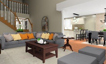 Online design Traditional Living Room by Noraina Aina M. thumbnail