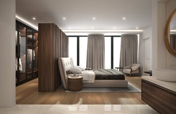 Online design Contemporary Bedroom by Milana M. thumbnail