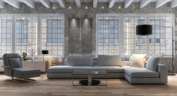 Online design Modern Living Room by Rajna S. thumbnail