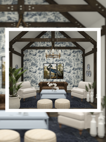 Online design Traditional Living Room by Olivia M. thumbnail