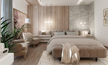 Online design Contemporary Bedroom by Mohraeel T. thumbnail